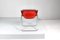 Mid-Century Red Plona Chair attributed to G. Piretti for Anonima Castelli, Italy, 1970s 5