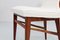 Ico Parisi zugeschriebene Mid-Century Stühle aus Holz & Stoff für Cantù, Italien, 1960er, 6er Set 11