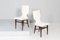 Ico Parisi zugeschriebene Mid-Century Stühle aus Holz & Stoff für Cantù, Italien, 1960er, 6er Set 6