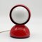 Red Eclipse Lamps by Vico Magistretti for Artemide, Italy, 1966, Set of 2 2