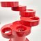 Red Pluvium Umbrella Stand by Giancarlo Piretti for Anonima Castelli 2