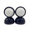 Black Eclipse Table Lamps by Vico Magistretti for Artemide, Italy, 1966, Set of 2 1