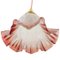 Lampe à Suspension Vintage en Verre Rose Mat Ruffle 5