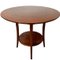 Vintage Danish Round Side Table in Mahagony 6