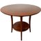 Vintage Danish Round Side Table in Mahagony, Image 6