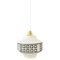 Hanging Lamp in White Glass 1