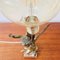 Vintage Baroque Angel Table Lamp in Brass & Marble 8