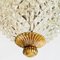 Vintage Ceiling Lamp Baroque Brass Gold Gaetano Sciolari 60s 3