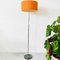 Vintage Retro Floor Lamp with Orange Lampshade Diffuser 14