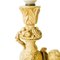 Barocke Italienische Cherubin Tischlampe aus Alabaster von A. Santini 18