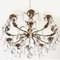 Mid-Century Italian Hollywood Regency Chandelier 4