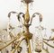 Lámpara de araña Hollywood Regency italiana Mid-Century, Imagen 6