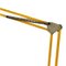 Vintage Scissors Lamp in Ochre Yellow, 1960s 4