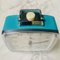 Coroon Repeat Alarm Clock in Turquoise from Seiko, 1960s 4