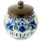 Blue Toeback Pot from Velsen Keramiekfabriek for Delft, 1950s 2