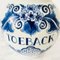 Blue Toeback Pot from Velsen Keramiekfabriek for Delft, 1950s, Image 10