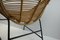 Mid-Century Bamboo and Iron Pod Chair, 1960s, Image 7