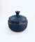 Vintage Art Pottery Studio Perignem Amphora Lidded Bowl, Belgium, 1960s, Image 12