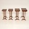 Vintage Nesting Tables in Painted Walnut, 1930s, Set of 4, Image 4
