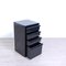 Black Chests of Drawers by Simon Fussel for Kartell, 1980s, Set of 4 8