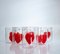 Vasos Valentines Collection de Maryana Iskra para Ribes the Art of Glass. Juego de 6, Imagen 1