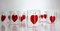 Vasos Valentines Collection de Maryana Iskra para Ribes the Art of Glass. Juego de 6, Imagen 2