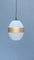 Lámpara de techo moderna de cristal de Murano, años 90, Imagen 1
