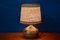 Brutalist Monastic Pyrite Stoneware Table Lamp, 1960s 2