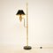 Vintage Floor Lamp in Brass and Marble, 1930s 2