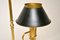 Lámpara de pie vintage de latón y mármol, años 30, Imagen 7