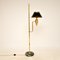 Lámpara de pie vintage de latón y mármol, años 30, Imagen 3