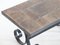 Mid-Century French Slate & Iron Coffee Table, 1960s, Image 4