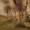 M. Gheduzzi, Small Landscape, 1940, Oil on Board, Framed 13