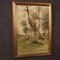 M. Gheduzzi, Small Landscape, 1940, Oil on Board, Framed 7