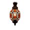 Brass and Amber Crystal Sconces, Set of 2, Image 3