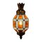 Brass and Amber Crystal Sconces, Set of 2, Image 5