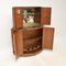 Art Deco Walnut Cocktail Drinks Cabinet, 1930s 6