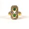 Art Deco Ring with Emeralds, 1900, Image 8
