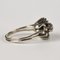 Vintage French White Gold Ring, Image 3