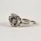 Vintage French White Gold Ring, Image 6