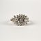 Vintage French White Gold Ring 2