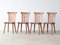 Mid-Century Swedish Dining Chairs by Göran Malmvall, 1960s, Set of 4 1
