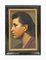 Retrato de perfil, Principios del siglo XX, óleo sobre papel, enmarcado, Imagen 1