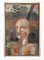 Autoritratto, 1963, Olio su carta, con cornice, Immagine 1