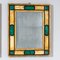 Italian Wall Mirrors in Giallo Siena and Malachite, Set of 2 3