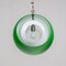 Green Eclisse Pendant Light by Carlo Nason for Mazzega, 1960s 3