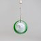 Green Eclisse Pendant Light by Carlo Nason for Mazzega, 1960s 1