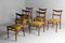 Vintage Arched Chairs, 1960s, Set of 6, Image 1