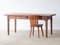 French Beechwood Farmhouse Dining Table, 1950s 13