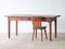 French Beechwood Farmhouse Dining Table, 1950s, Image 13